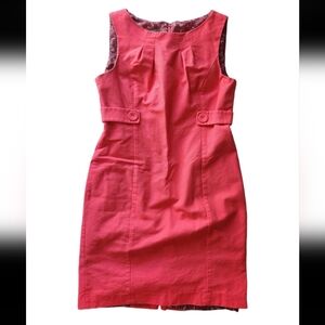 Sleeveless Dress - Lined, Pink